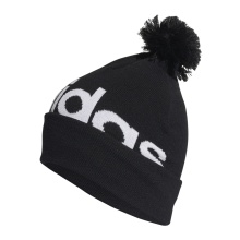 adidas Winter hat (pompom) pom-pom woolie with folded cuff black children/juniors